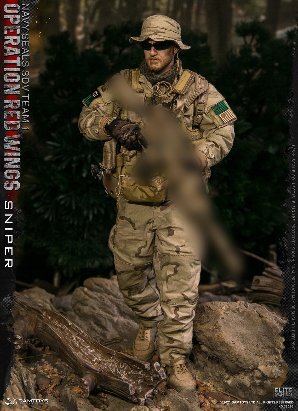 DAMTOYS 78085 アメリカ海軍 ネイビーシールズ スナイパー 1/6