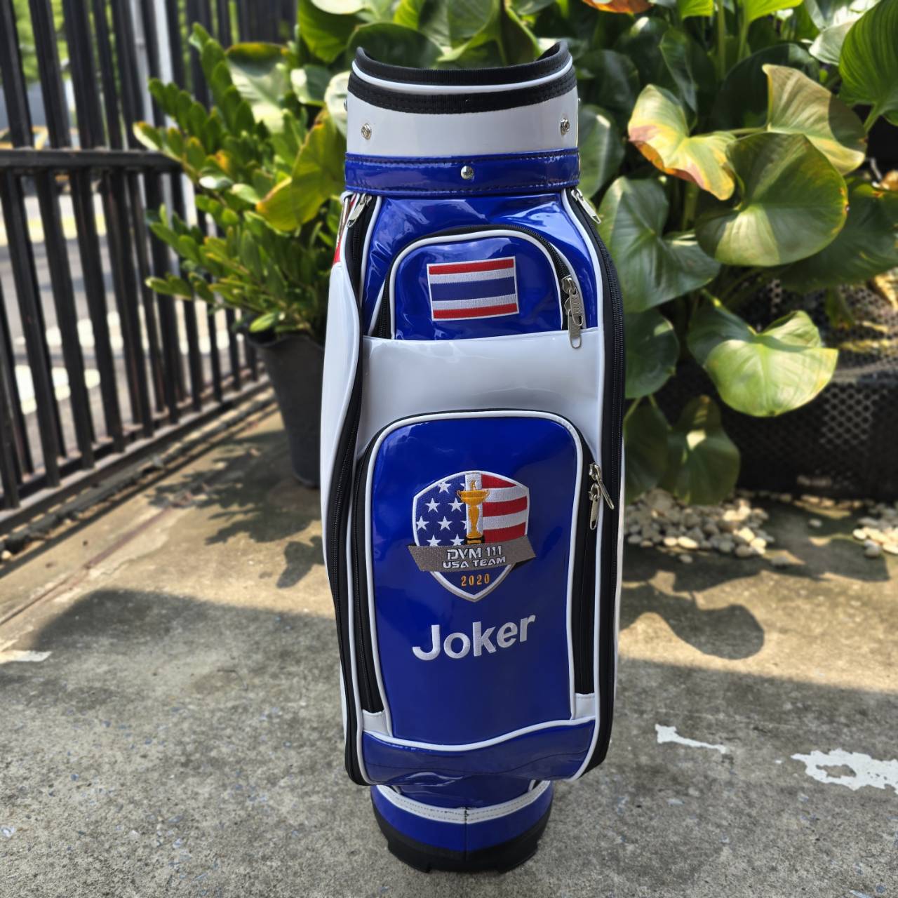 ถุงกอล์ฟ DYM-111 TEAM USA JOKER หนังแก้ว สภาพสวยมาก เดิมๆ ใบใหญ่ถุง TOUR