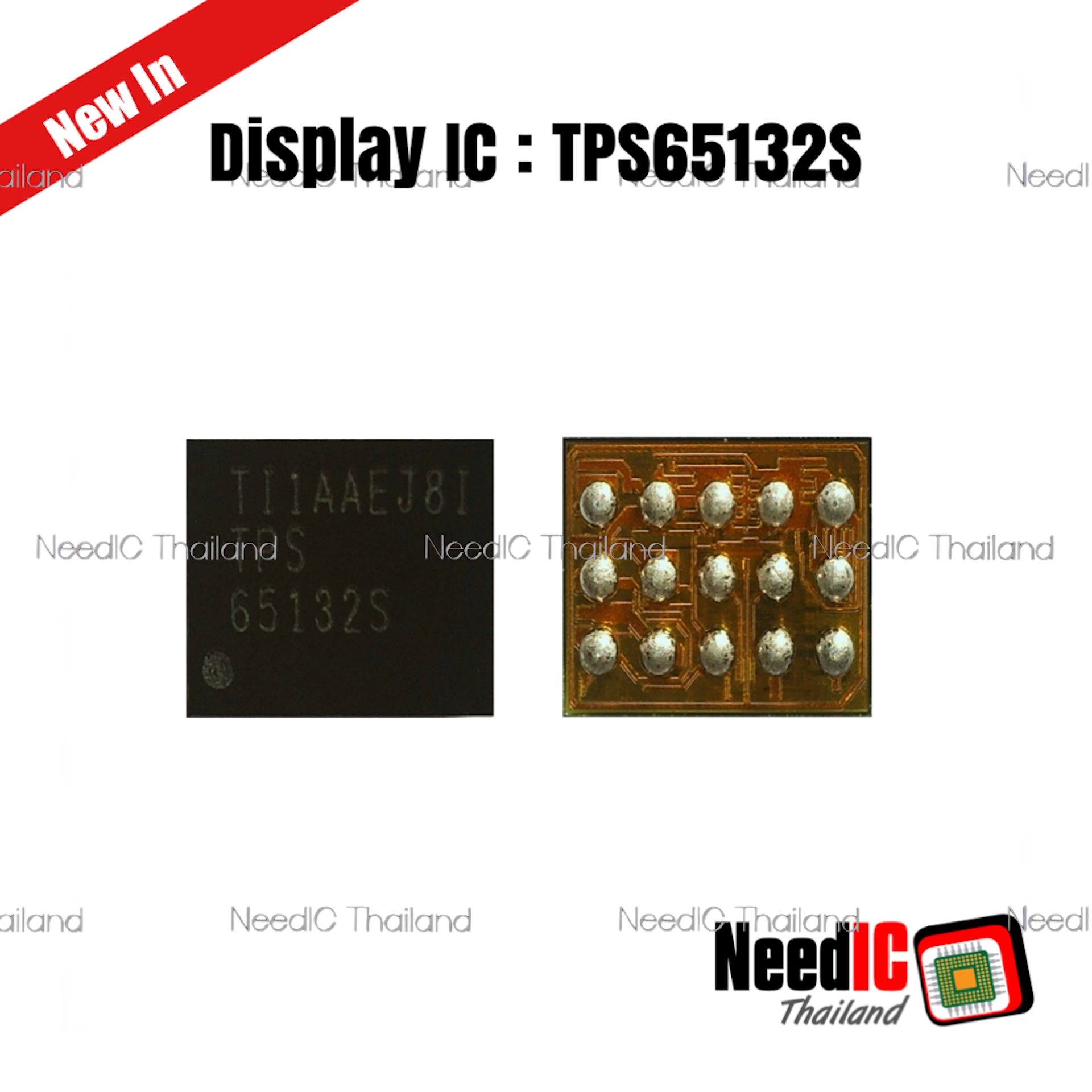 Display IC : TPS65132S IC สำหรับ Lenovo Tab M8