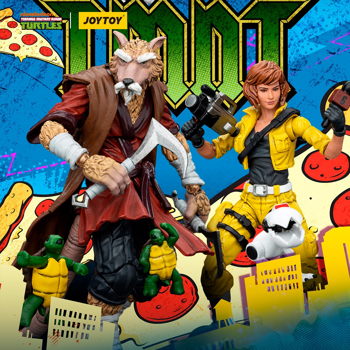 [สั่งจอง]Joy toy 1/18 : TMNT - JT00652 : Splinter