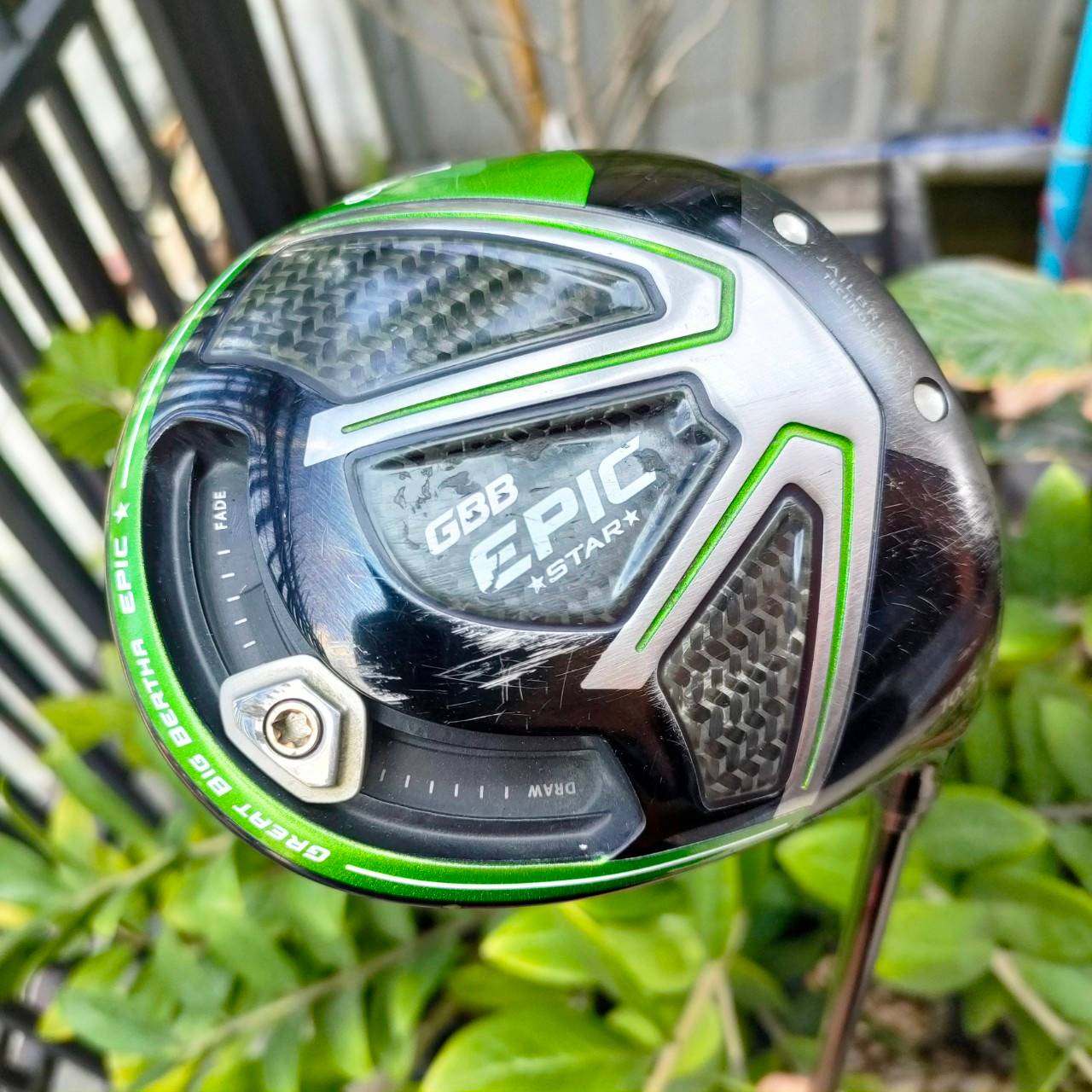 DRIVER CALLAWAY EPIC GBB STAR องศา 10.5 ก้าน FUJIKURA SPEEDER EVOLUTION FLEX R รุ่น STAR ตีไกล หน้าเด้ง ของดีมากๆ รุ่นนี้เป็น Jailbreak Technology มีแท่งที่หน้าไม้สองแท่ง ทรงพลังมาก ไม้กอล์ฟพรีเมี่ยมของแท้ By NakaraLuxurious