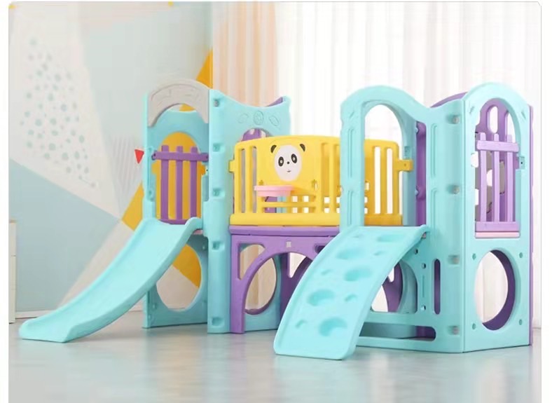 สไลเดอร์-ปีนป่ายเด็ก สีพาสเทล เครื่องเล่นสนาม กระดานลื่น โปรโมชั่น พร้อมส่ง