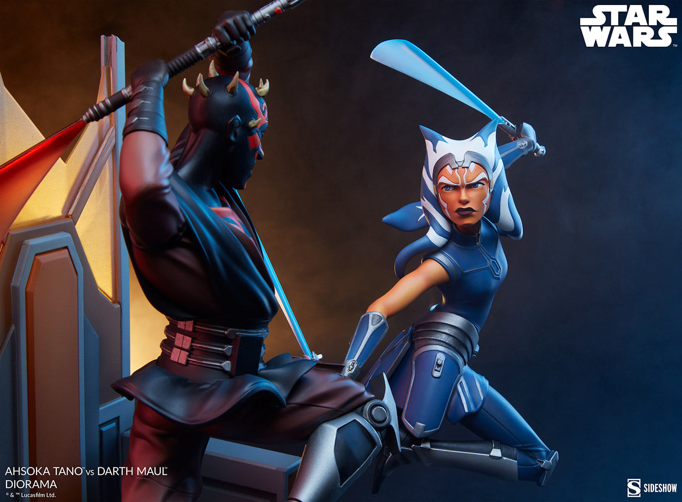 [สั่งจอง]Sideshow Collectibles 200619 : Ahsoka Tano VS Darth Maul