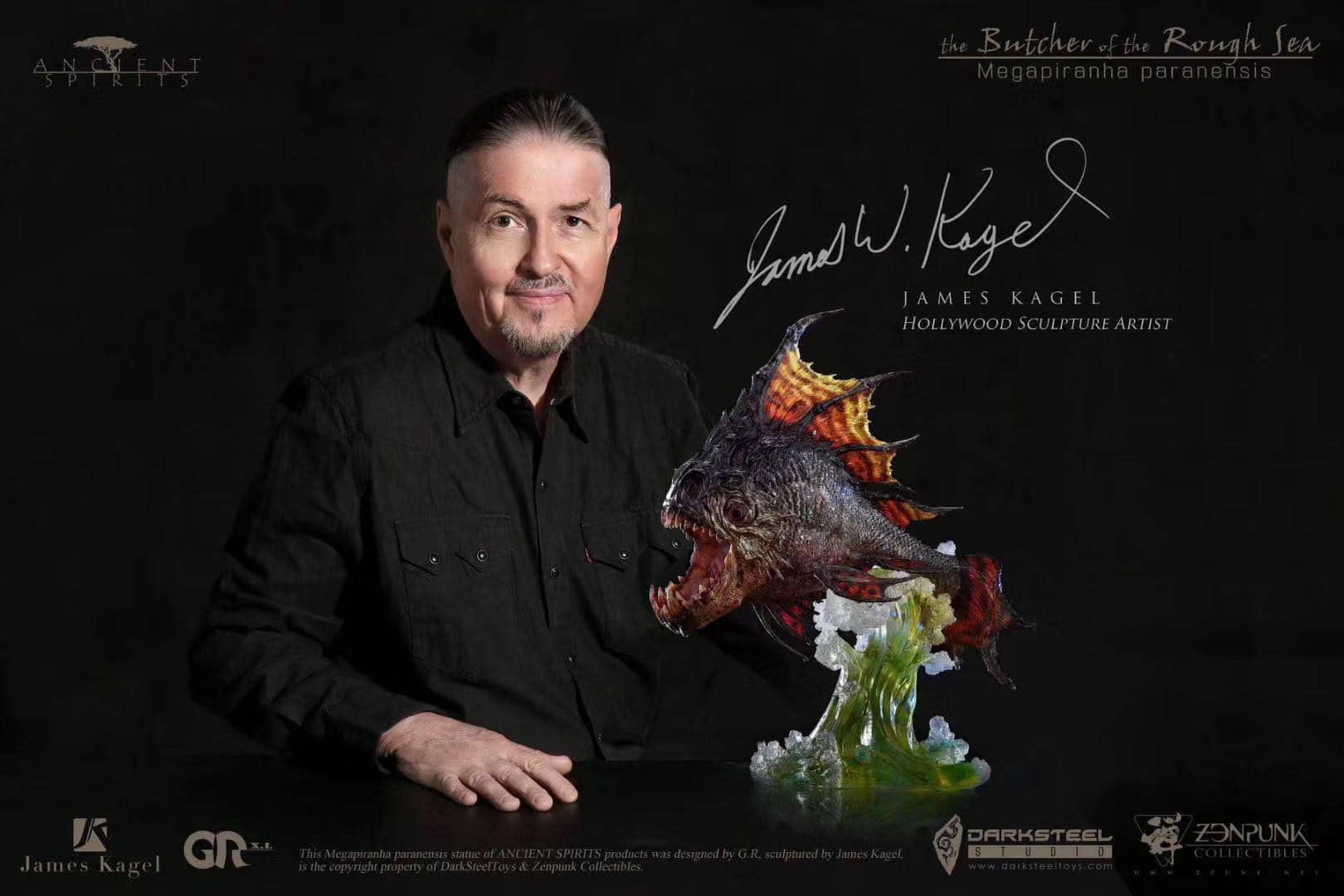 [สั่งจอง]Dark Steel Toys Ancient Animals 1 Series : Megapiranha Paranensis