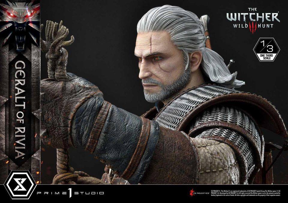 [สั่งจอง]Prime 1 Studio MMW3-01 1/3 scale Geralt of Rivia (The Witcher 3)