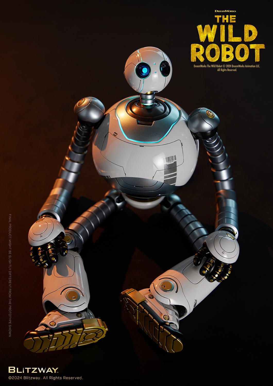 [สั่งจอง] Blitzway BW-CA-11601 : Carbotix Series - The Wild Robot (30Cm)