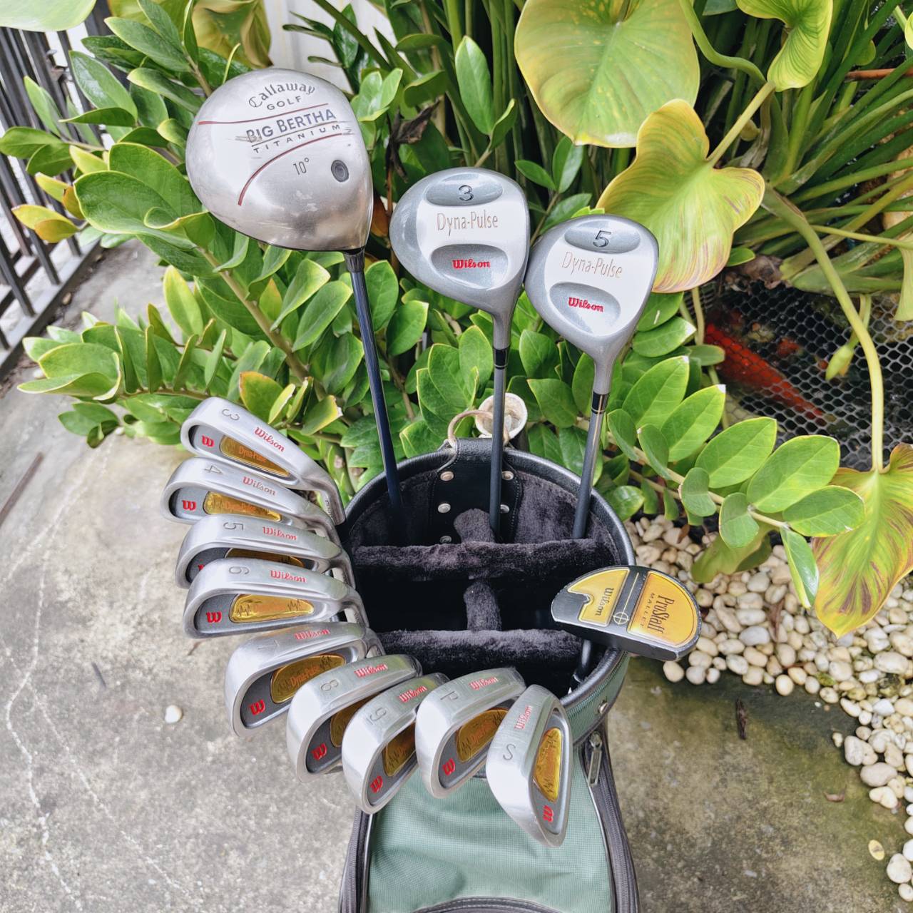 ชุดไม้กอล์ฟครบชุด WILSON DYNA-PULSE – พร้อมลุยทุกสนาม! ไม้ครบเซ็ต ตีง่าย