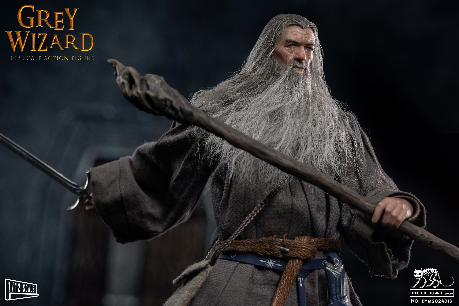 [สั่งจอง] Hell Cat New 1/12 : Grey Wizard vs Abyss Demon Diorama