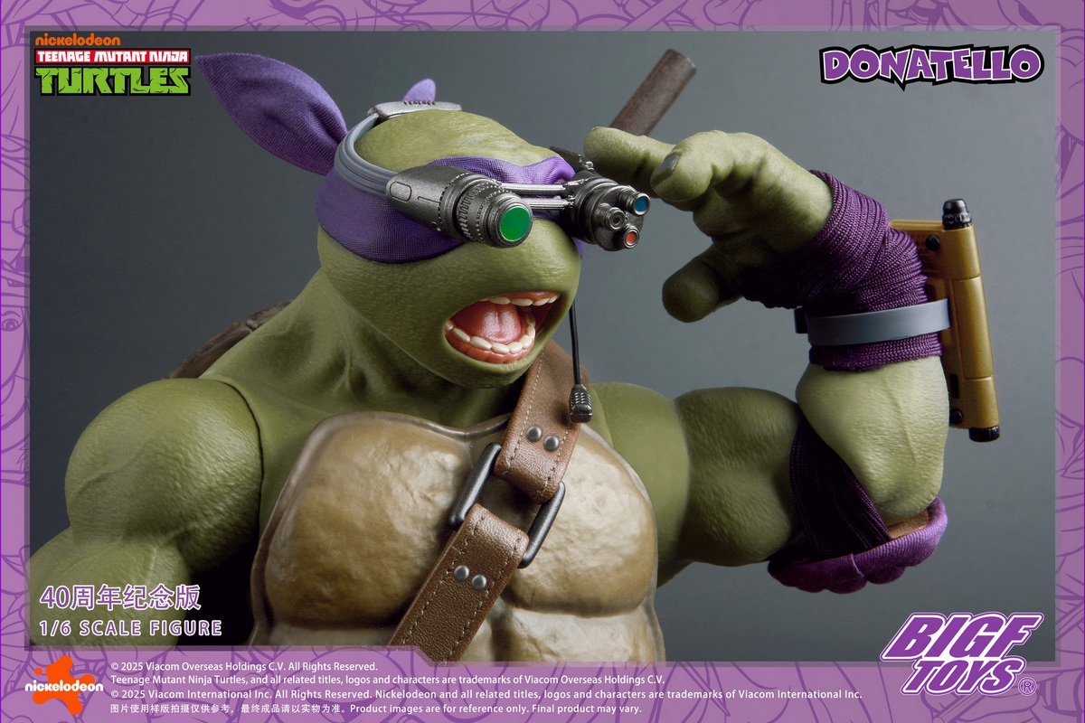 [สั่งจอง]BIGFTOYS BIGF-003 1/6 : TNMT - Donatello 40th Anniversary Edition