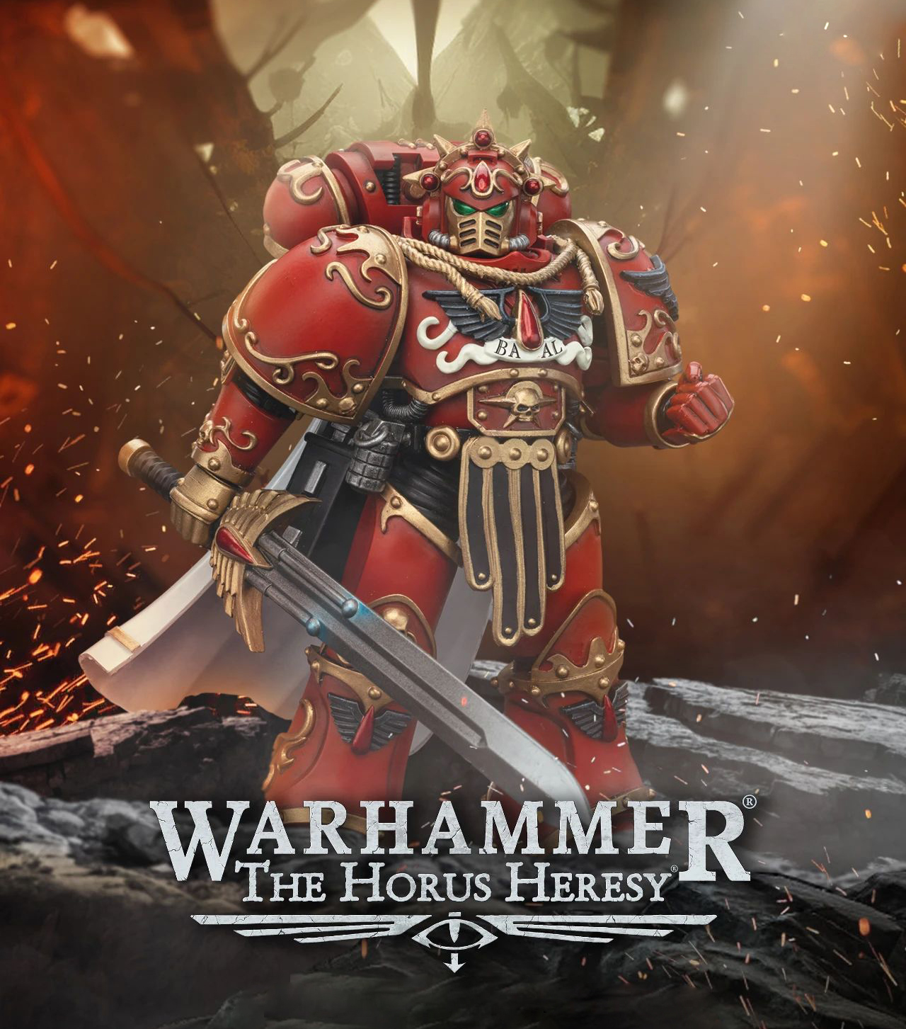 [สั่งจอง] Joytoy 1/18 : Blood Angels - JT00218 : Sanguinius Primarch of the lX Legion