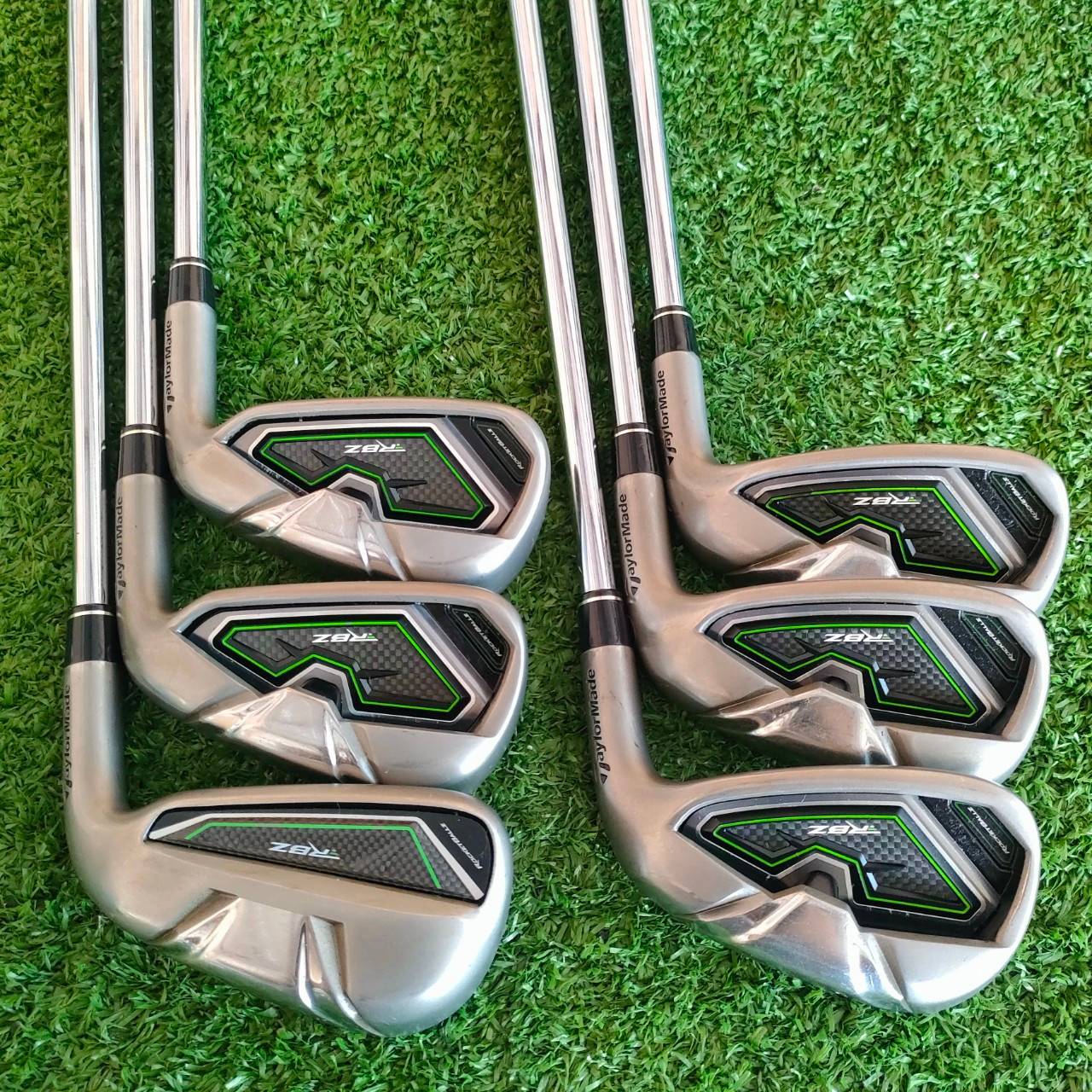 ชุดเหล็ก TAYLORMADE RBZ มีเหล็ก 5 - 9 เเละ PW ก้าน N.S PRO 950 GH FLEX R ก้านดีมาก เป็นก้านเหล็กที่เบา 95 G ไม้กอล์ฟมือสอง ของแท้ BY NakaraLuxurious