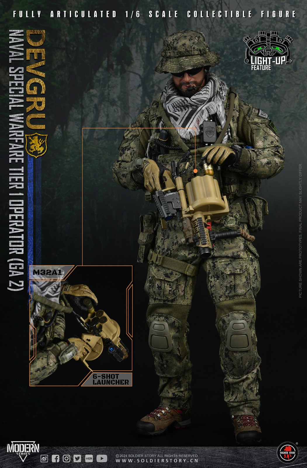 [สั่งจอง]SOLDIER STORY 1/6 : Naval Special Warfare Tier 1