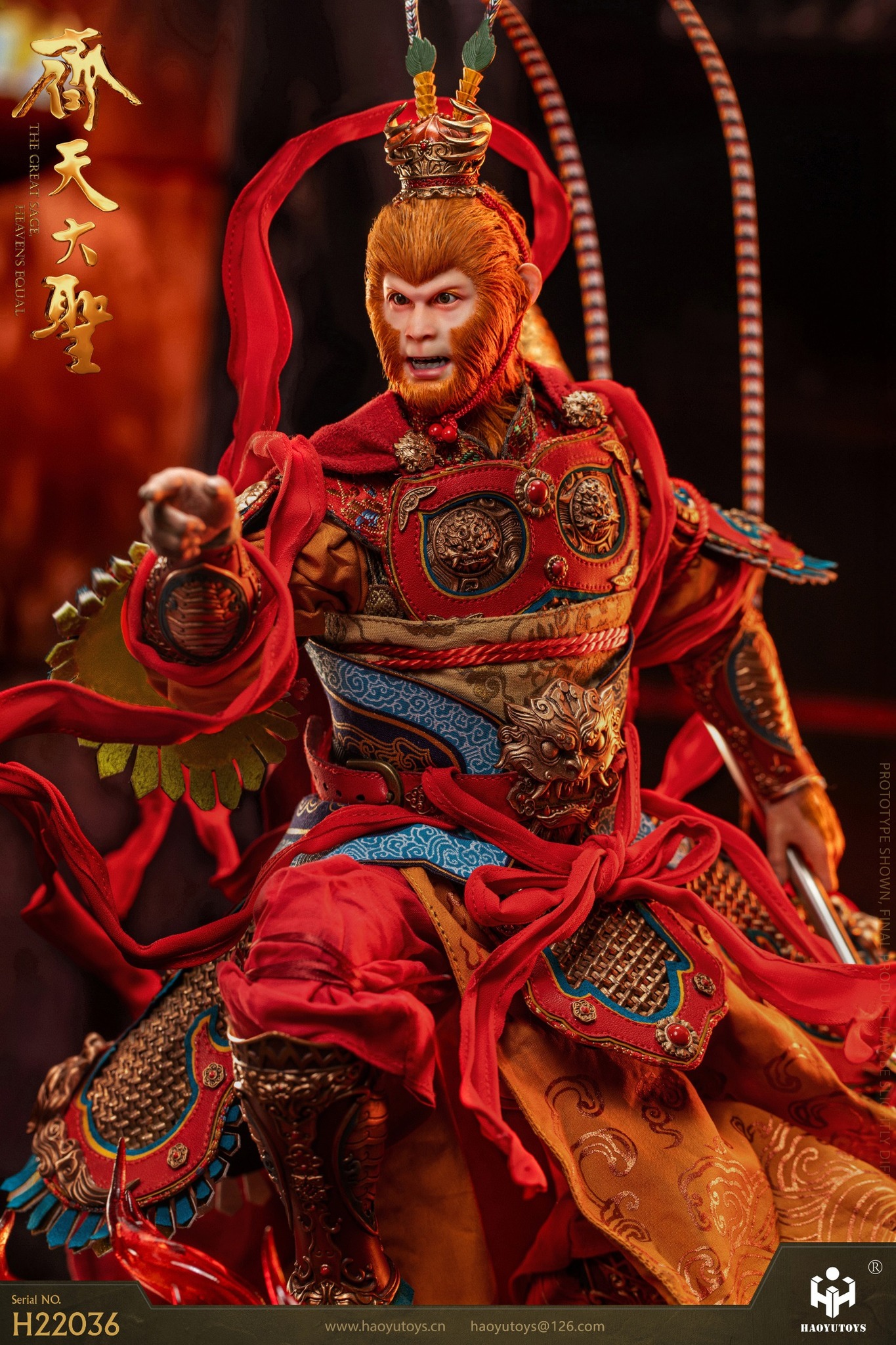 [สั่งจอง] HAOYUTOYS : 1/6 Myth series - HH22035 : Monkey King's Return version