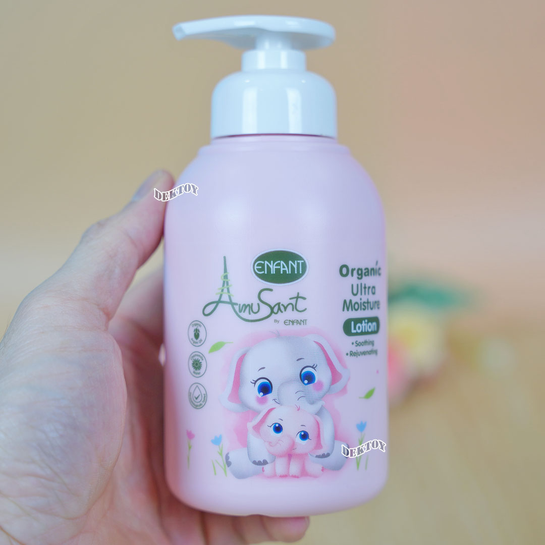 ENFANT อองฟองต์ Amusant อมูซองต์เบบี้โลชั่นบำรุงผิวสำหรับเด็กสูตรออร์แกนิค 300 มล.