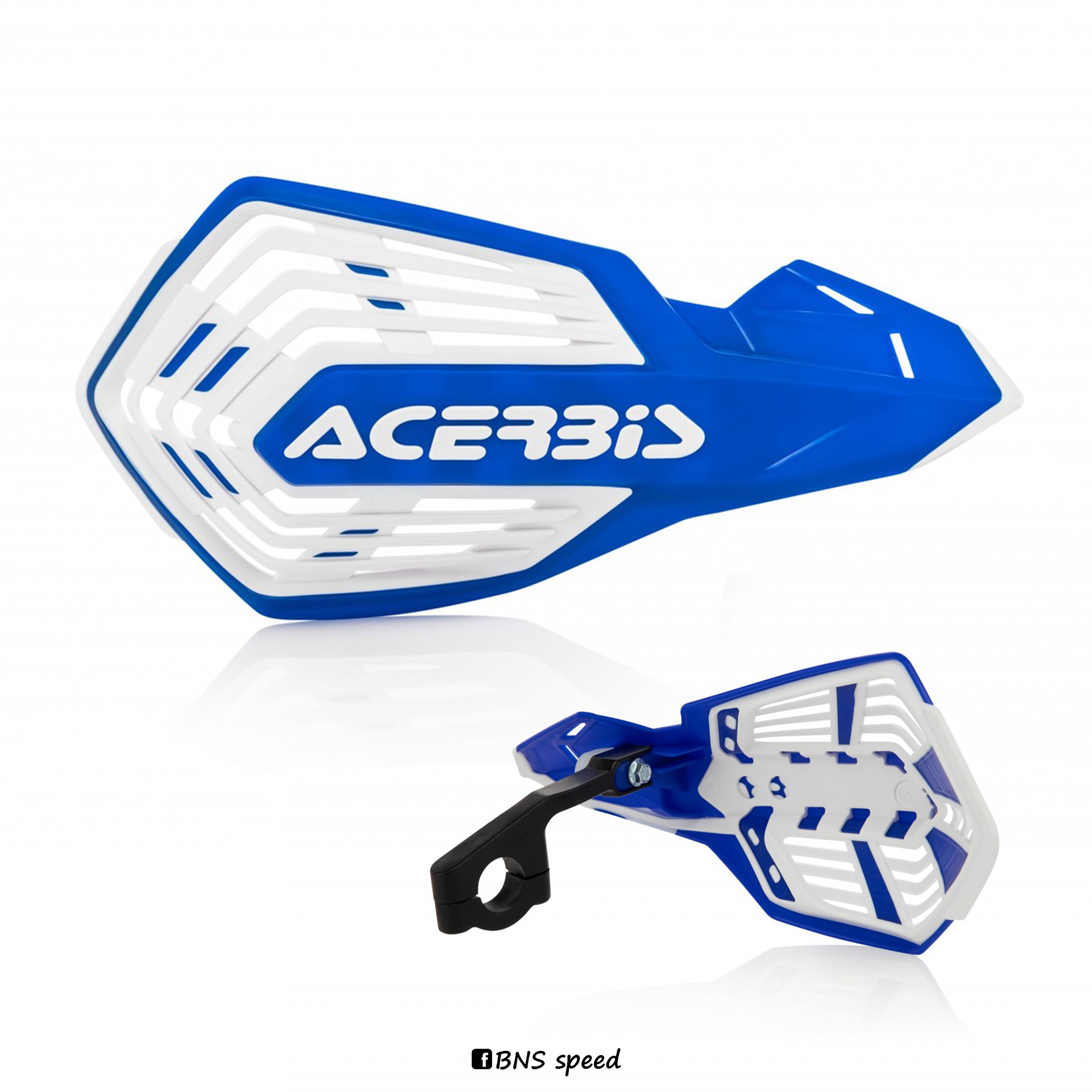 การ์ดแฮนด์ Acerbis X-Future Blue/White