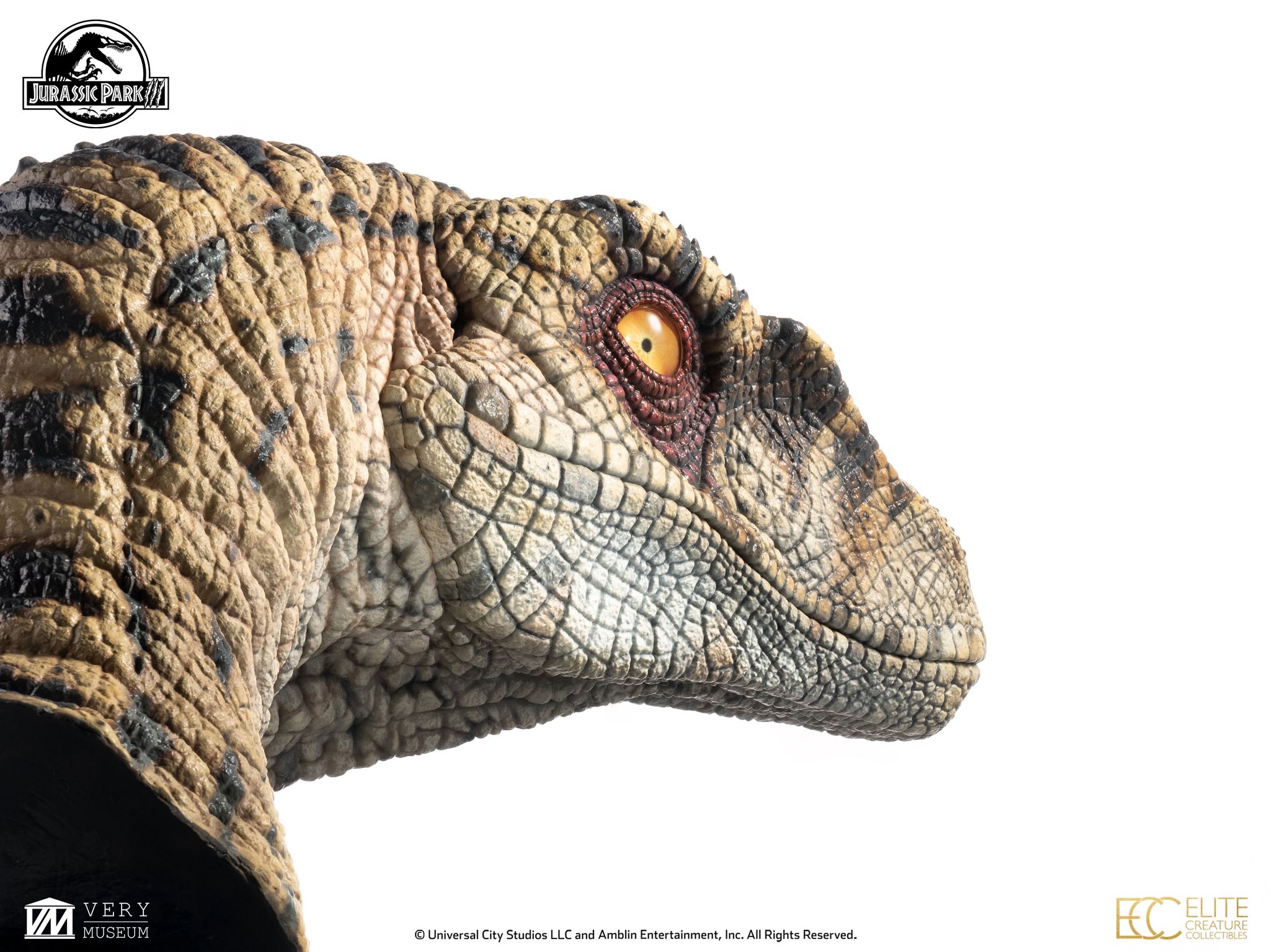 [สั่งจอง] ECC : Female Velociraptor Bust (Jurassic Park III)