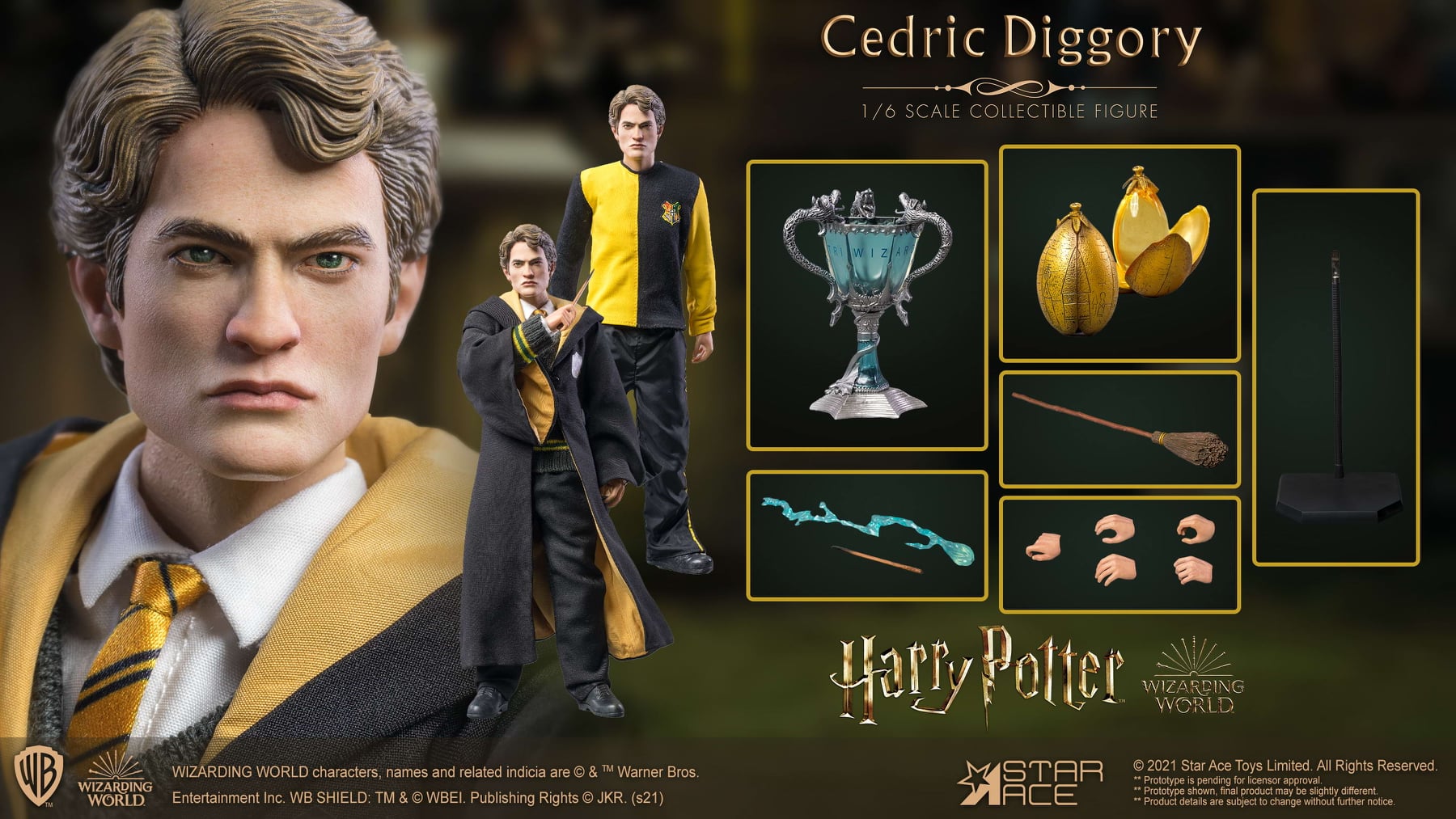 [สั่งจอง]Star Ace SA0069 1/6 : Cedric Diggory [DX Ver.] (Harry Potter and the Goblet of Fire)