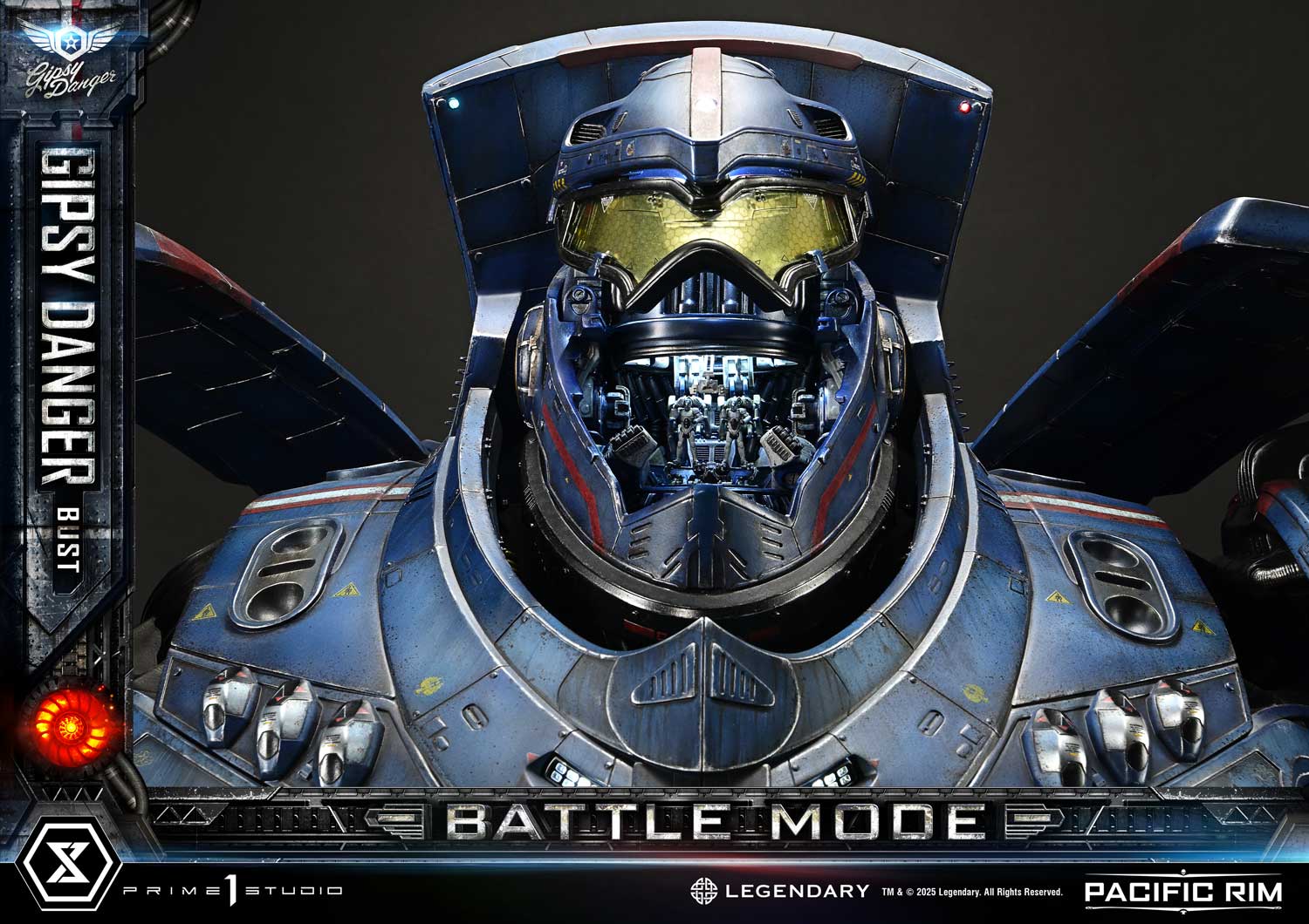 [สั่งจอง]Prime 1 Studio LSPACRIM-02 : Gipsy Danger Battle Mode (Pacific Rim)