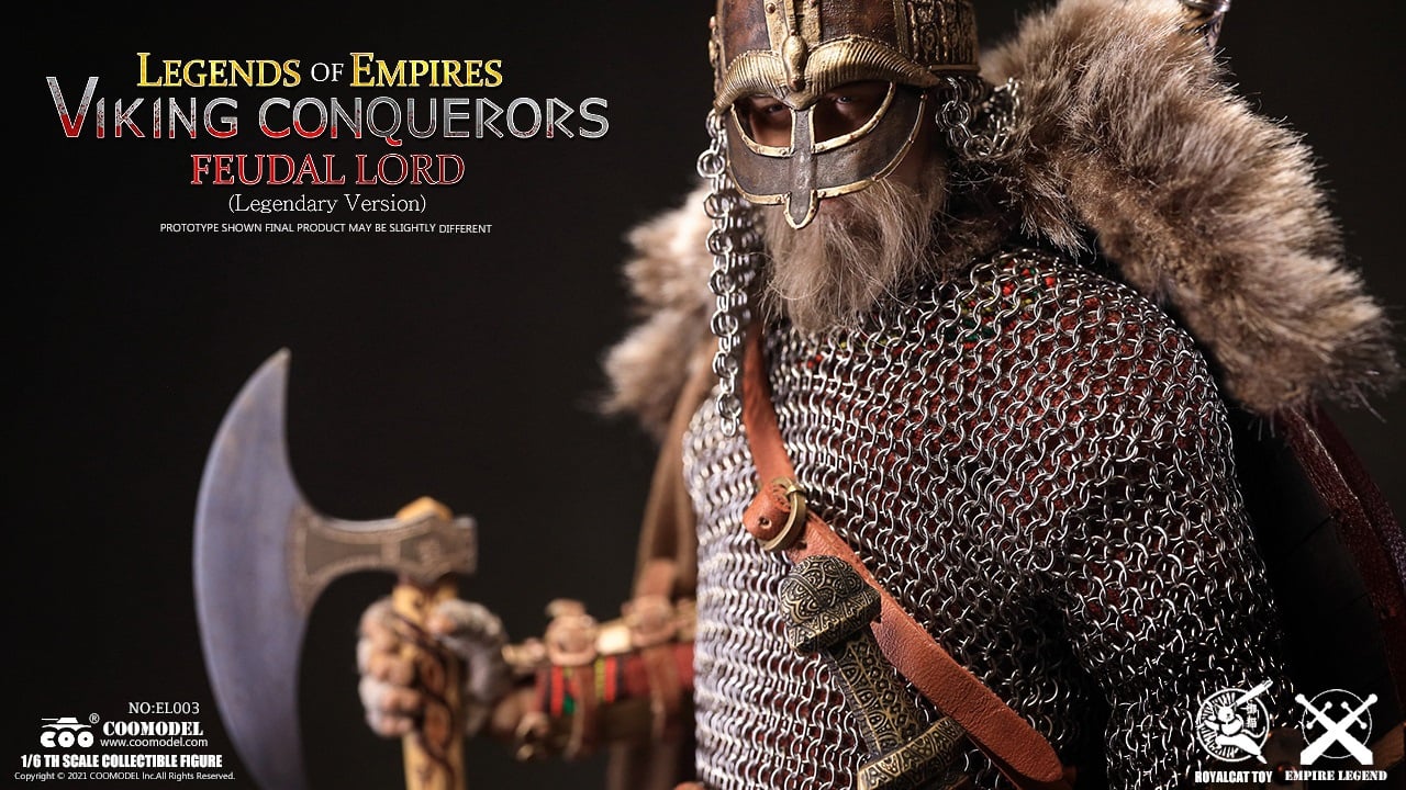 [สั่งจอง]COOMODEL 1/6 : LEGNGDS OF EMPIRES - VIKING CONQUERORS