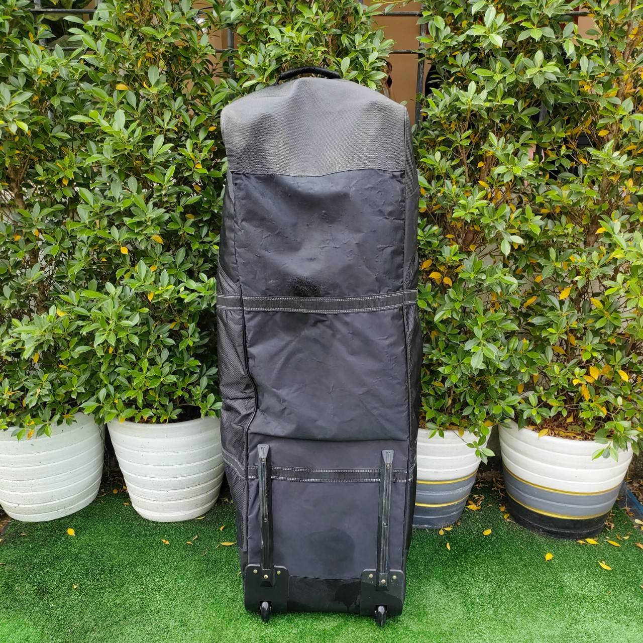 ถุงคลุมถุงกอล์ฟขึ้นเครื่องบิน BIG MAX มือสอง เเบบ ล้อลาก ถุงหนามากๆใหญ่ สวยครับ