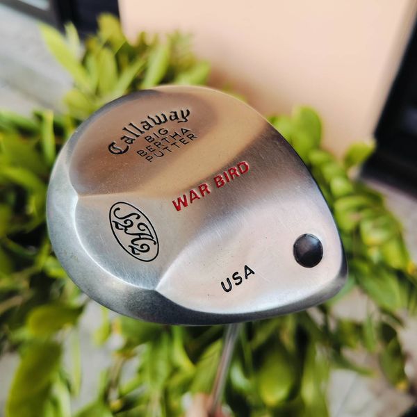 PUTTER CALLAWAY WARBIRD ความยาว 34 นิ้ว ก้านเสียบทะลุ สภาพสวยมากๆ สภาพแบบเดิมๆ ทรงมอลเล็ต ชดเชยสูง พัตต์ตรงค่ะ ไม้กอล์ฟพรีเมี่ยมมือสอง ของแท้ By NakaraLuxurious