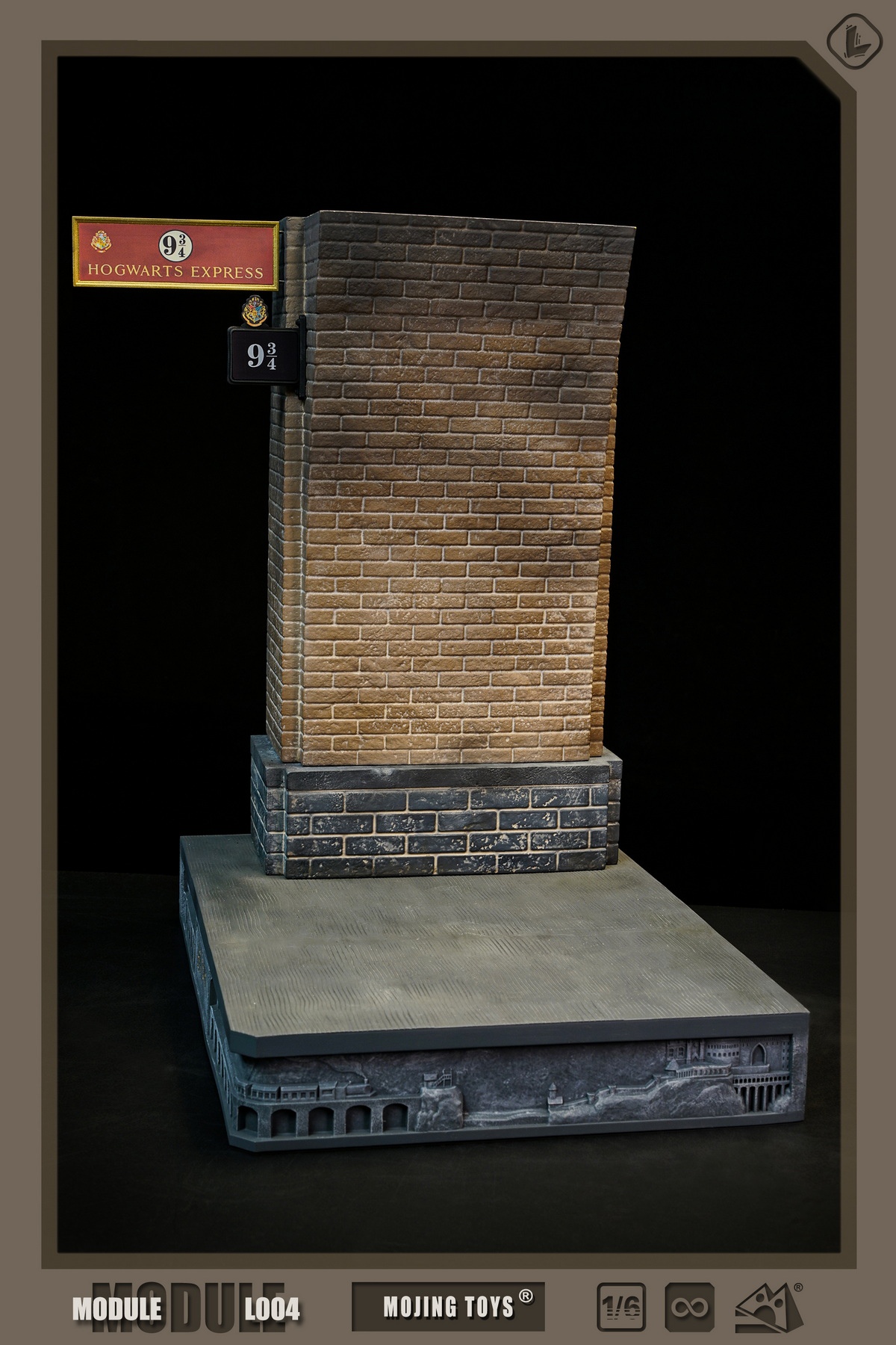 [สั่งจอง]mOjingToys Module series L004 1/6 : Harry Potter Platform Nine and Three-Quarters DIORAMA BASE]