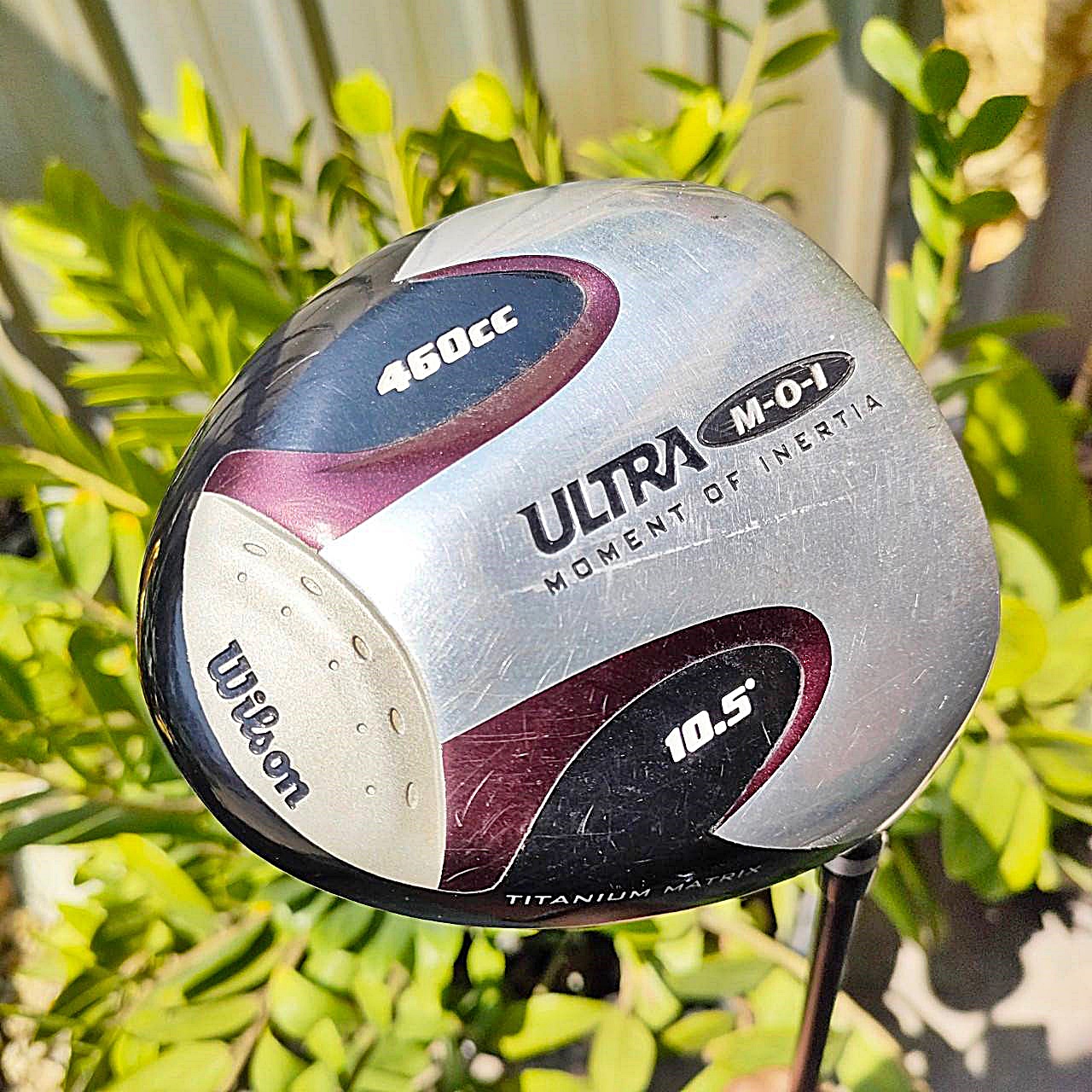 DRIVER WILSON ULTRA MOI องศา 10.5 ก้าน FIRESTICK MEN'S FLEX 460 CC หัวใหญ่ จุดสวีตสปอตกว้าง ไม้กอล์ฟมือสอง ของแท้ BY NakaraLuxurious