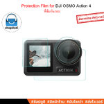Shopdodi ฟิล์ม สำหรับ DJI OSMO Action5 Pro, DJI OSMO Action 4 Film Pack ฟิล์มกันรอย