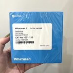 กระดาษกรอง (Filter paper) เบอร์ 1 Whatman