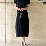 2MUAY รุ่น GJO11251 เดรสอัดพลีท V NECK PLEATED DRESS 2 สี FREE SIZE