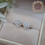 ต่างหูห้วใจซ้อน^^