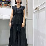 2MUAY รุ่น GA6768 เซ็ตอัดพลีท LAYER FLARE PLEATED SET 4 สี FREE SIZE