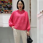 2MUAY รุ่น GJO11478 เสื้ออัดพลีท PLEATED HOODED TOP 10 สี FREE SIZE