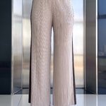 ปรับราคาลง20%!! ยาว 37.5นิ้ว 2MUAY รุ่น GJO1603 กางเกงพลีทคุณภาพ SIDE STRIPED TWO TONE PLEATED PANTS 6 สี FREE SIZE