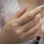 แหวนเพชรดีไซน์ดาว