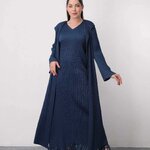 2MUAY รุ่น GA2001 FRINGE MAXI PLEATED SET 5 สี FREE SIZE