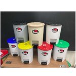 ถังขยะเท้าเหยียบ ทรงกลม 12 ลิตร