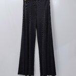 ยาว 37 นิ้ว 2MUAY รุ่น GM7225 กางเกงอัดพลีท FLARE PLEATED PANTS สีดำ FREE SIZE