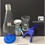 ชุดกรองเเก้วเเบบสูญญากาศ (Funnel Filtration) ครบชุด