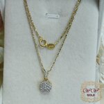 จี้เพชรประกบ ห่วงเพชร ^^