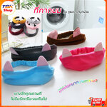 🔥Sale ลดราคา🔥 ที่คาดผม หูแมว/ผ้าผูก จัดระเบียบทรงผม ที่คาดศรีษะ ดีไซน์สวยงาม ขนนิ่มใส่สบาย