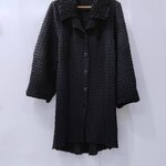 2MUAY รุ่น GA6757 ผ้า Matte เสื้อคลุมอัดพลีท ZIGZAG PLEATED LONG CARDIGAN 7 สี FREE SIZE