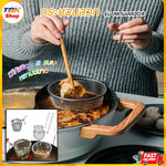 กระชอนลวก สแตนเลส304 มีหูจับ มีด้ามจับ มีให้เลือก 2แบบ 2ขนาด ปลอดภัย สัมผัสกับอาหารได้ คุณภาพพรีเมี่ยม