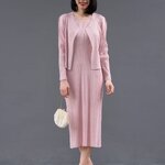 2MUAY BASIC รุ่น GJO8578/GJO7729 SLEEVELESS PLEATED SET เซ็ตพลีทงานคุณภาพ 6สี