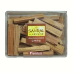 ไม้หอมแก่นจันทร์ เกรดพรีเมี่ยม หอมอโรม่า แท้ 100% ขนาด 100 g ไม่มีน้ำหอม ไม่ไส่สี ไร้สารเคมี ไม้จันทร์หอม ไม้จันทน์ ไม้จันทน์หอม ไม้แก่นจันทน์