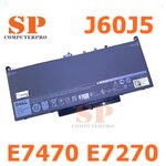 DELL Battery แบตเตอรี่แท้ DELL Latitude E7470 E7270 4-cell 55Wh Type J60J5