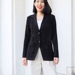 2MUAY รุ่น GJO5131-9 เสื้อคลุมพลีทคุณภาพ THICK V NECK LONG SLEEVE PLEATED CARDIGAN 10 สี FREE SIZE