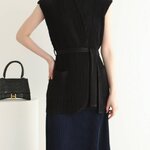 2MUAY รุ่น GJO8760 THICK WAIST TIE PLEAT CARDIGAN เสื้อคลุมผู้หญิง เสื้อคลุมพลีทคุณภาพ 8สี FREE SIZE