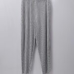 UNISEX ยาว 37.5 นิ้ว 2MUAY รุ่น GM0745 กางเกงอัดพลีท THICK TAPERED PLEATED PANTS 5 สี FREE SIZE