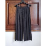 ยาว34นิ้ว! 2MUAY BASIC รุ่น GJO7573 กางเกงอัดพลีทคุณภาพ STRAIGHT PLEAT PANT 12สี FREE SIZE